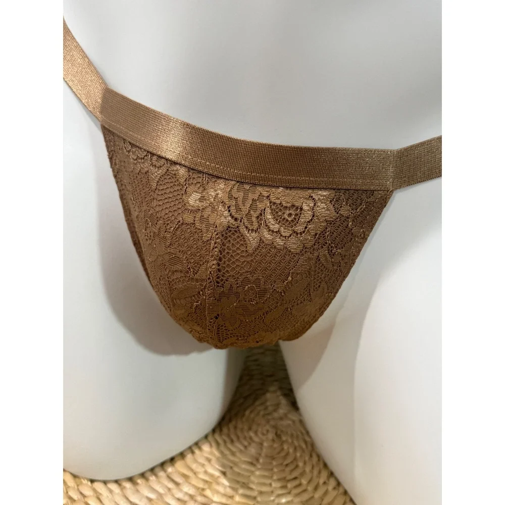Cosabella‎ Never Say Never Italian Thong Quattro Lace Underwear size M